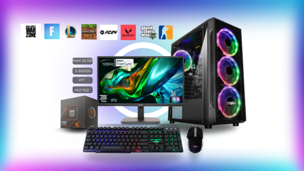 Computador Gamer AM5 Ryzen 5 8500G DRR5