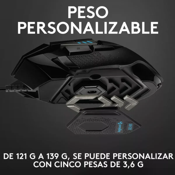 Mouse Logitech G502 HERO - Imagen 3