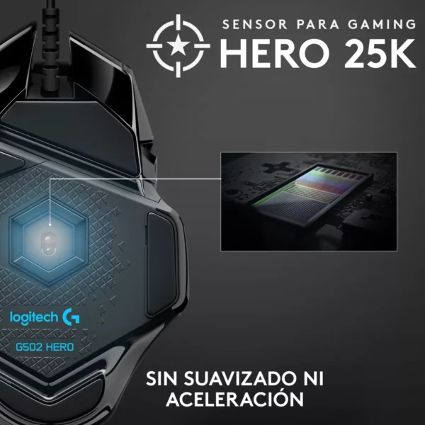 Mouse Logitech G502 HERO - Imagen 5