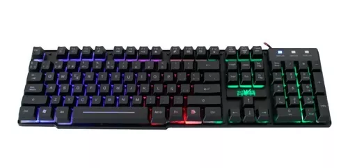 Combo Teclado Y Mouse Power Group Gc-801 Rgb Gamer - Imagen 2