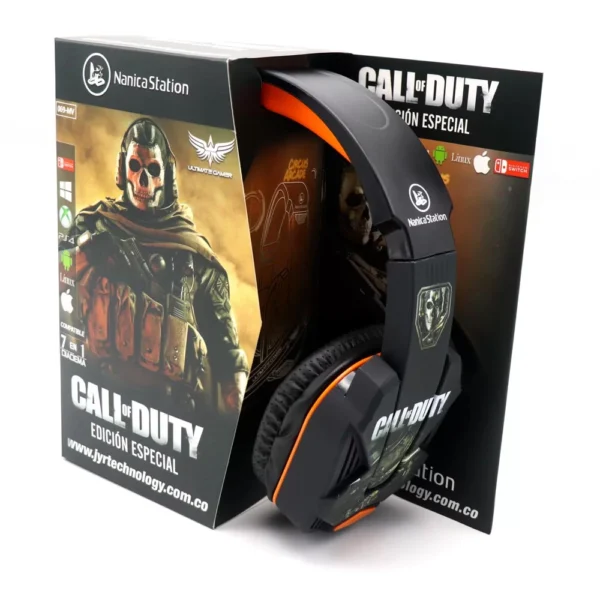 Diadema Gamer Edición Call Of Duty J&R 069-MV