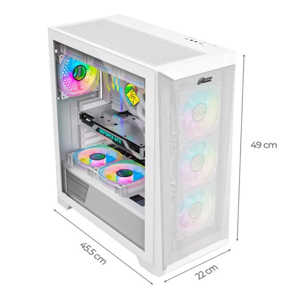 Chasis JYR Argb Artic Blanco JX120 - Imagen 3