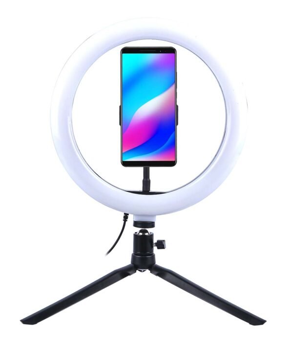 Aro de Luz LED JYR AJR-001 con Trípode