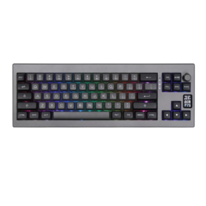 Teclado Mecánico EPOMAKER Shadow-X Gasket – Inalámbrico, Hot-Swappable, con Pantalla LCD