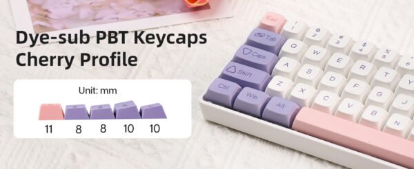 Teclado Mecánico EPOMARKER EP64 60% Inalámbrico RGB - Imagen 4