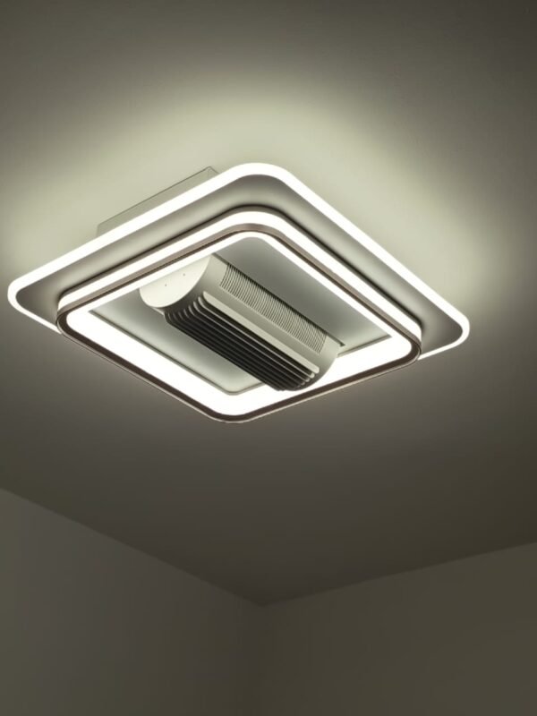 Ventilador de techo sin aspas ultradelgado, moderno, con luces y Control remoto, iluminación Led para sala de estar y dormitorio - Imagen 5