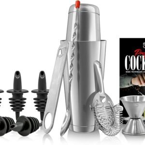NutriChef Mixology Bartender - Juego de cocteleria