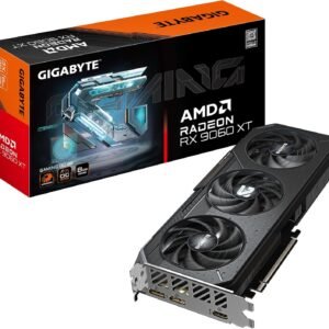 GIGABYTE Tarjeta gráfica Radeon RX 9060 XT Gaming OC 8G, PCIe 5.0, 8GB GDDR6, GV-R9060XTGAMING OC-8GD tarjeta de video