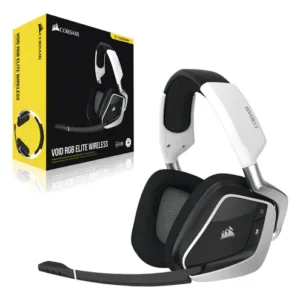 diadema Corsair Void RGB Elite Inalámbrica Blanco / Negro