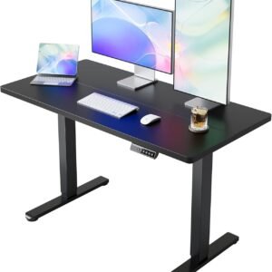 Escritorio Eléctrico de Pie 48"x24" Marca HUANUO Altura Ajustable