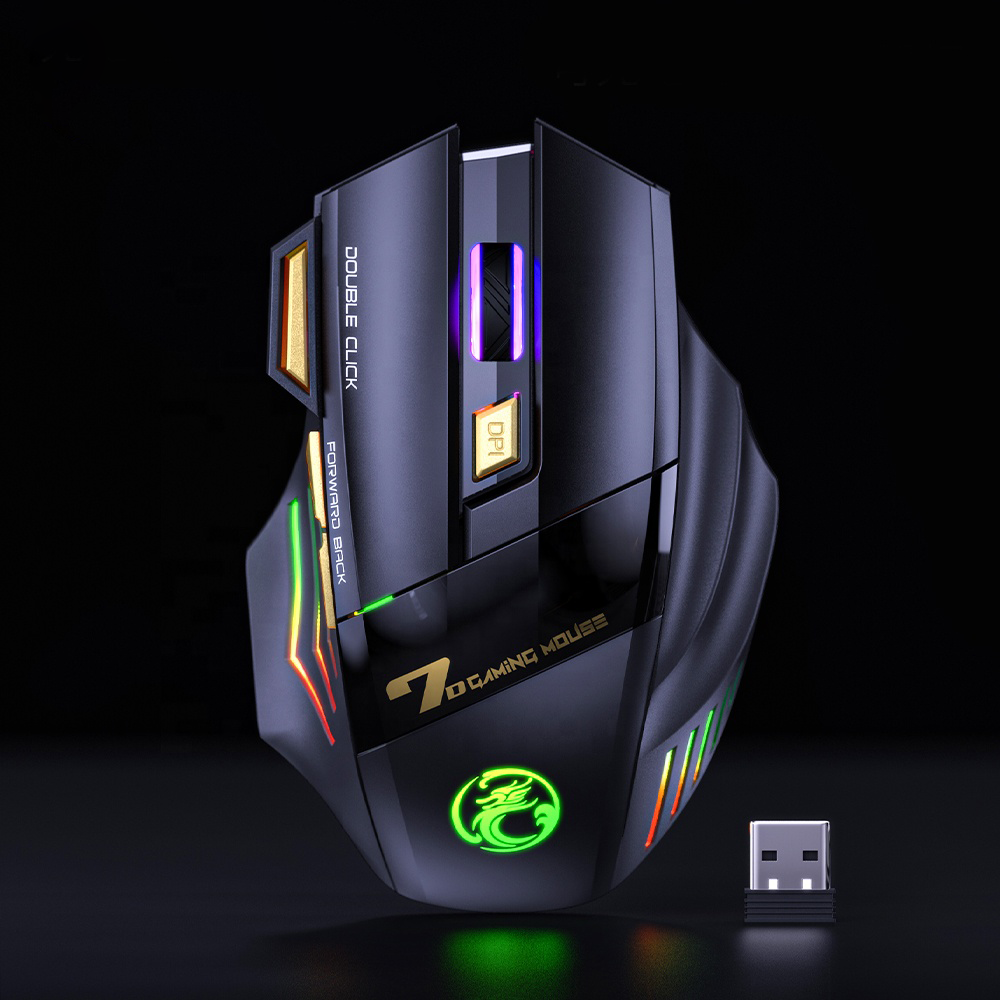 Mouse Gamer Tech GTX7 RGB Inalámbrico BT/2.4G - Imagen 4