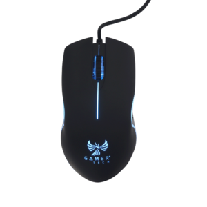 Mouse Usb RGB 3D Gaming King LH107 Negro