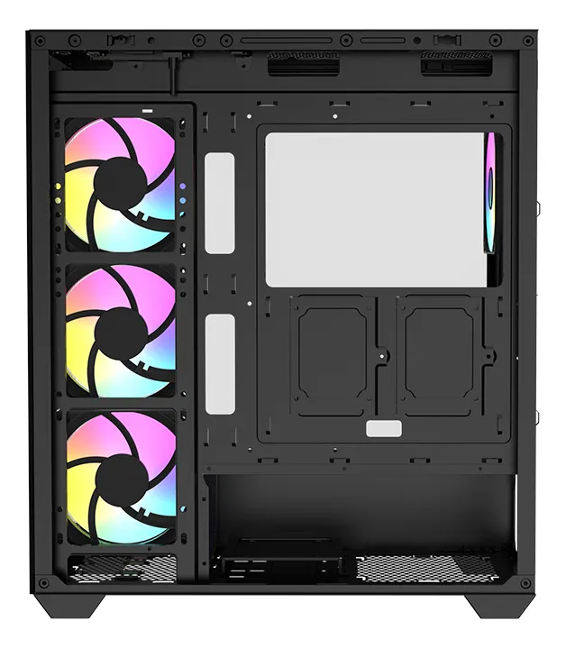 Chasis Gamer RAIDMAX Infinita I800 Negro Fan Triple Argb - Imagen 6