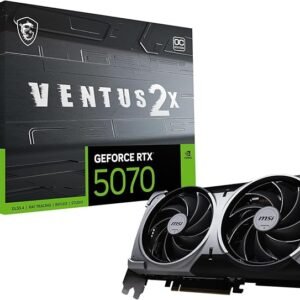 Tarjeta Gráfica MSI RTX 5070 Ventus 2X OC 12GB