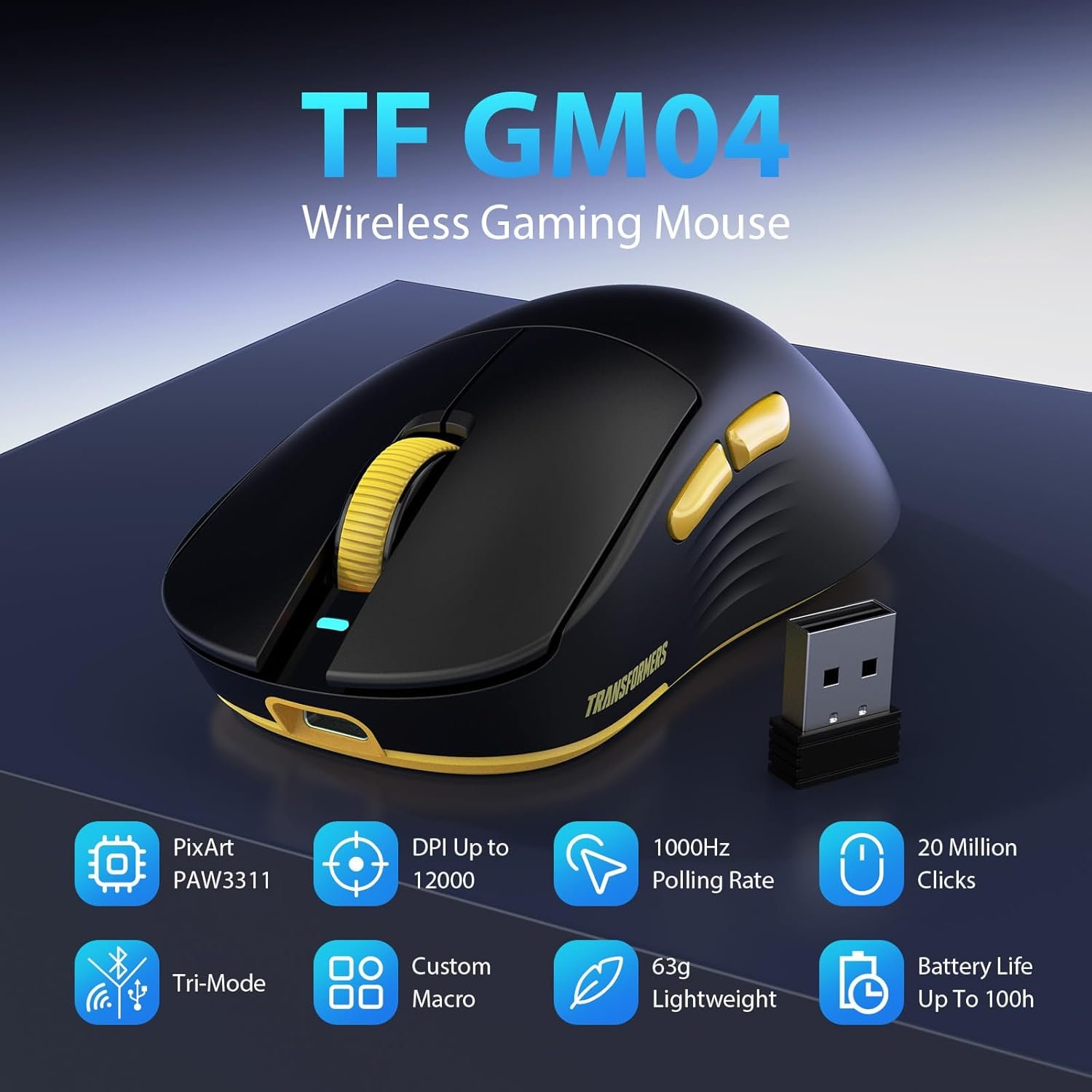 Mouse Gamer TF-GM04 - Imagen 2
