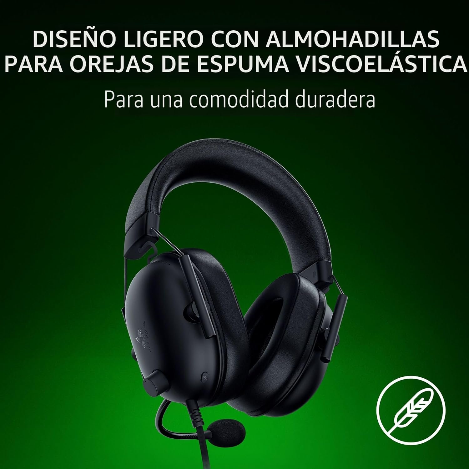 Diademas Razer BlackShark V2 X Gamer - Imagen 5