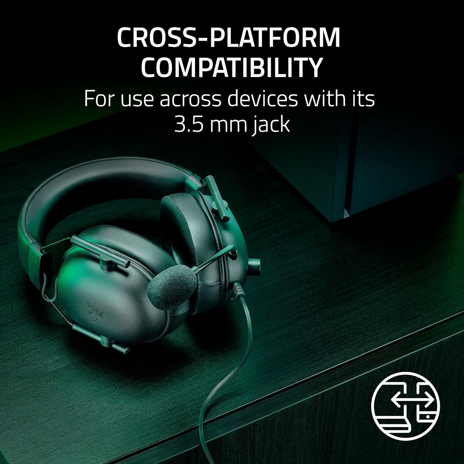 Diademas Razer BlackShark V2 X Gamer - Imagen 7