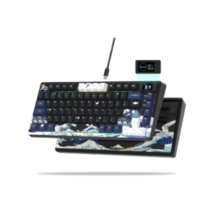 Teclado Mecánico Womier SK80 RGB 75% Negro