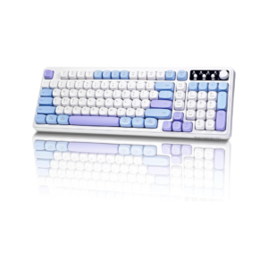 Teclado Gaming RGB Bangsanth Tri-Mode Inalámbrico 99 Teclas