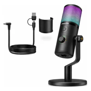 Micrófono Maono Usb Dm50 Multipatrón Rgb