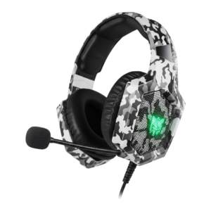 Diadema Gamer Onikuma K8 Blanca Camuflada