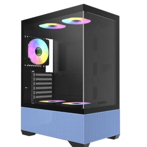 Chasis Gamer Raidmax Infinita I802 Air HUE Purple RGB