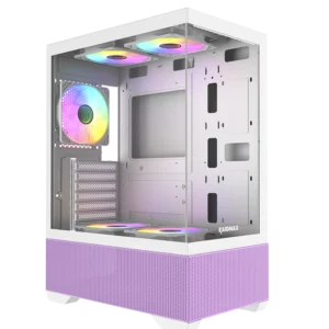 Chasis Gamer Raidmax Infinita I802 Air HUE Purple RGB