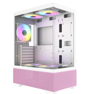 Chasis Gamer Raidmax Infinita I802 Air HUE Pink RGB