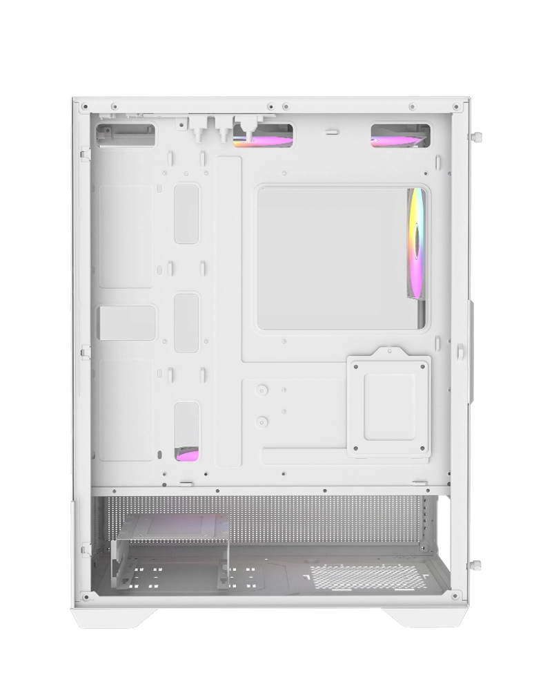 Chasis Gamer Raidmax Infinita I802 Air HUE Pink RGB - Imagen 2
