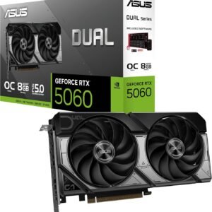 Tarjeta Gráfica ASUS Dual RTX 5060 OC 8GB GDDR7