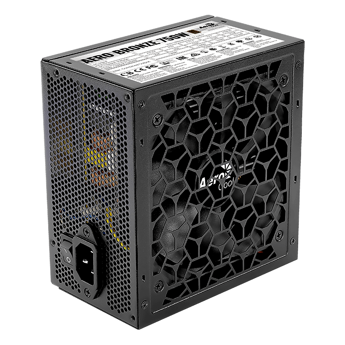 Fuente de Poder AeroCool Aero Bronze 750W 80 Plus Bronze 230V EU